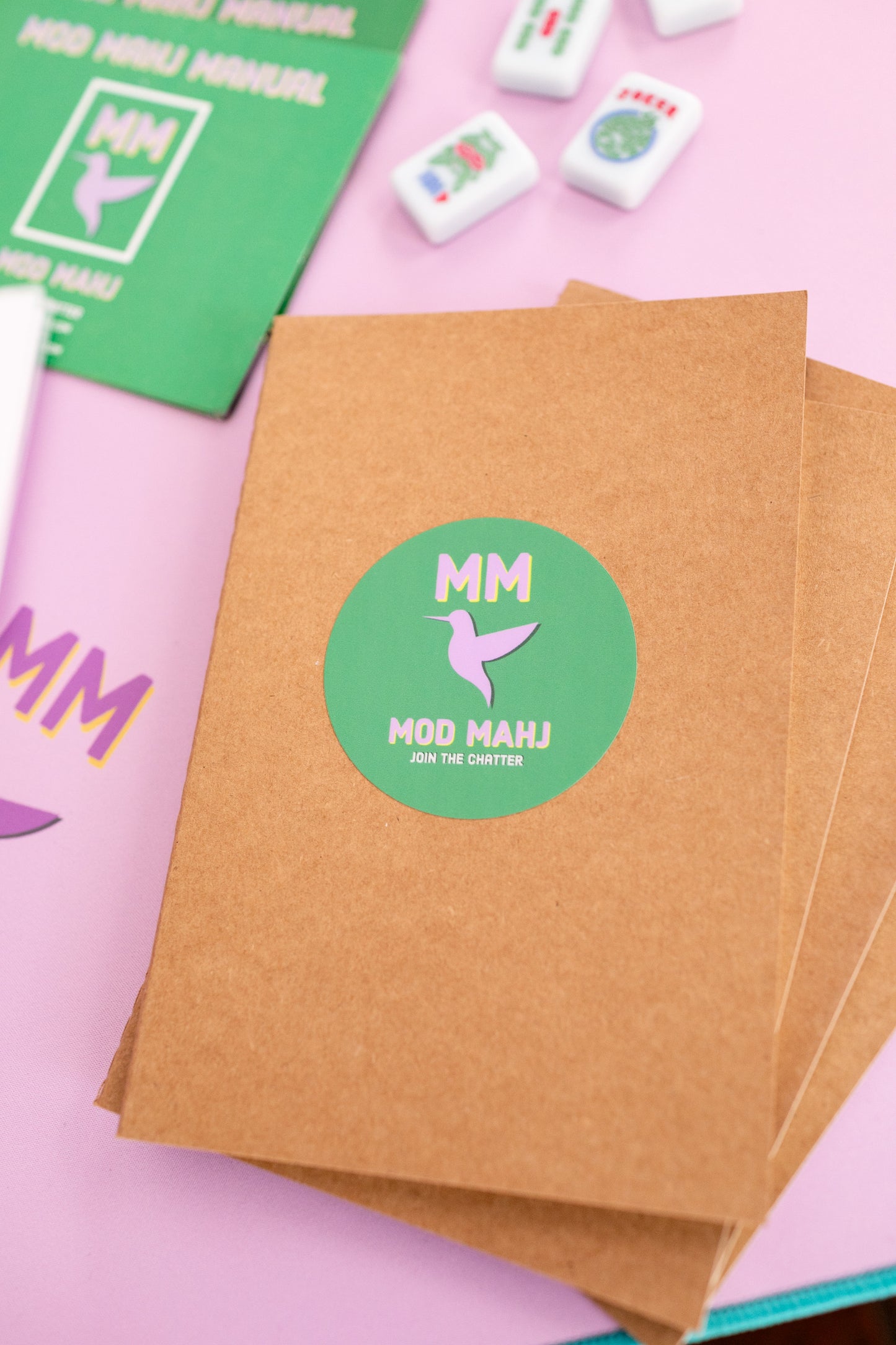 MOD MAHJ NOTEBOOKS