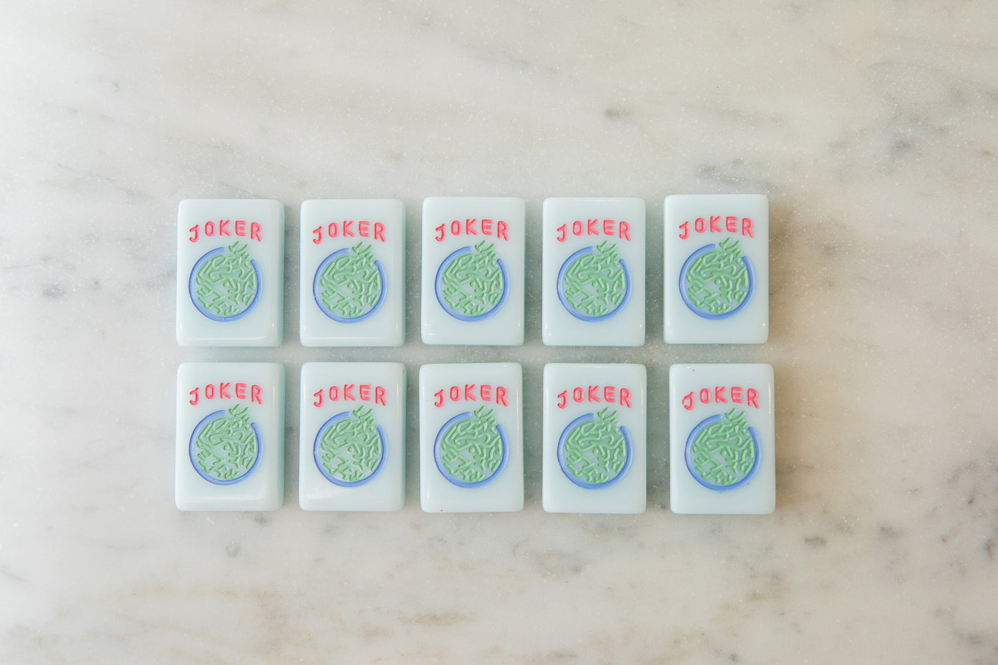 Sparrow Series American Mahjong Tile Set in Arizona Azule