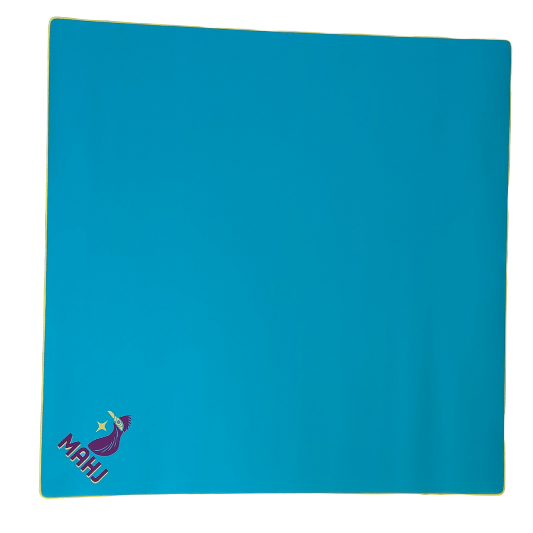 Desert Bloom Series Game Table Mat in Turquoise