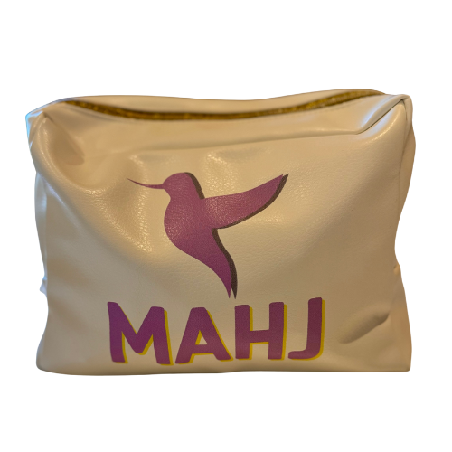MAHJ VEGAN LEATHER TILE POUCH