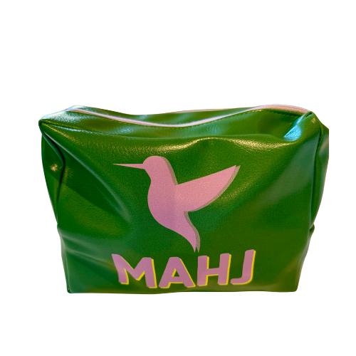 MAHJ VEGAN LEATHER TILE POUCH