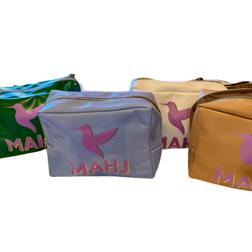 MAHJ VEGAN LEATHER TILE POUCH