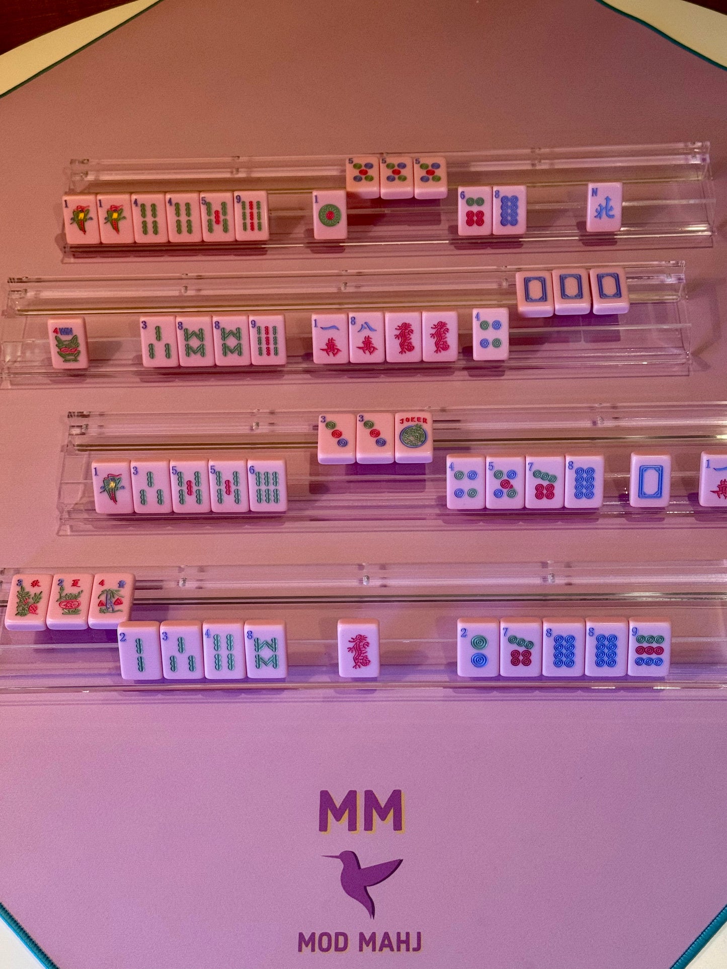 Lucite Racks and Pushers