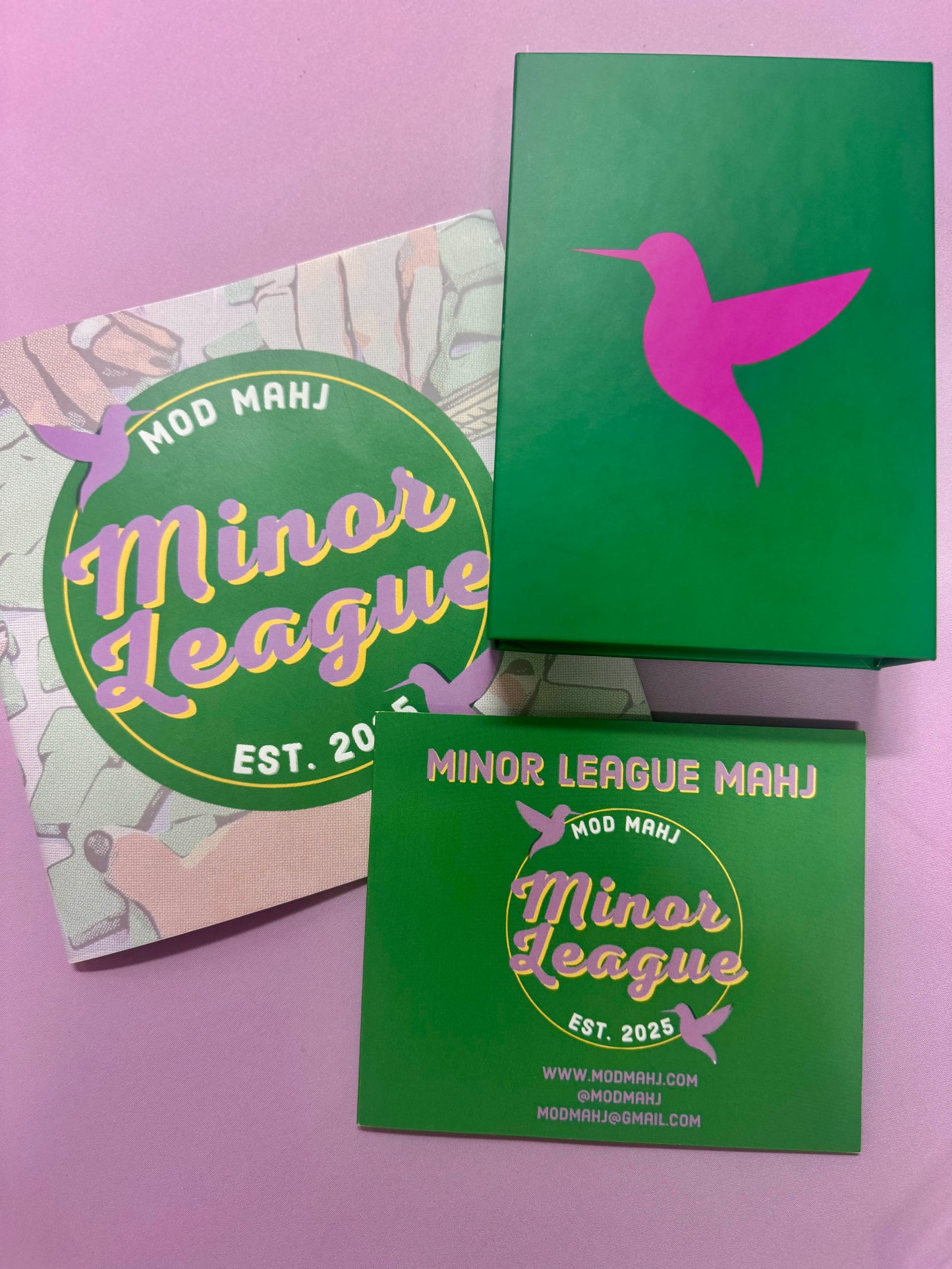 MINOR LEAGUE MAHJ PLAYING CARD BUNDLE