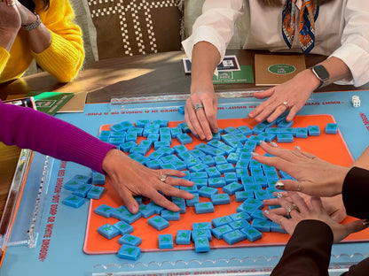 New Classic Series Game Table Mat in Lagoon Blue