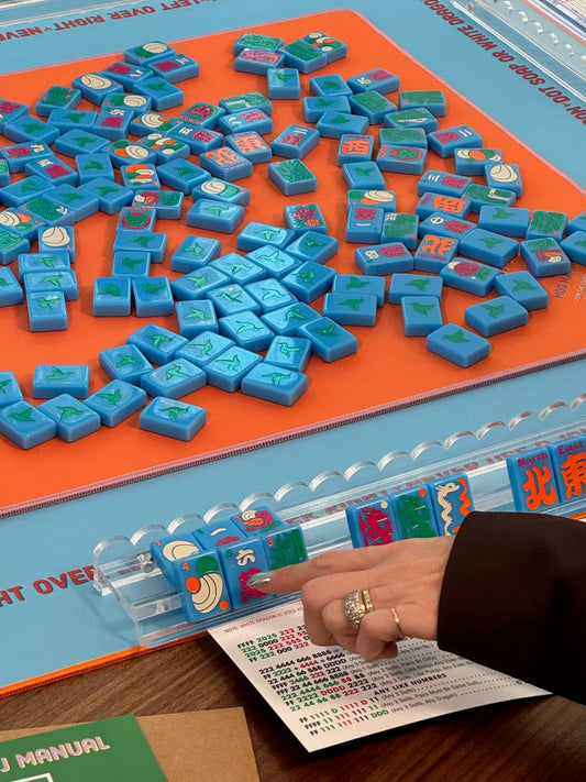 New Classic Series Game Table Mat in Lagoon Blue