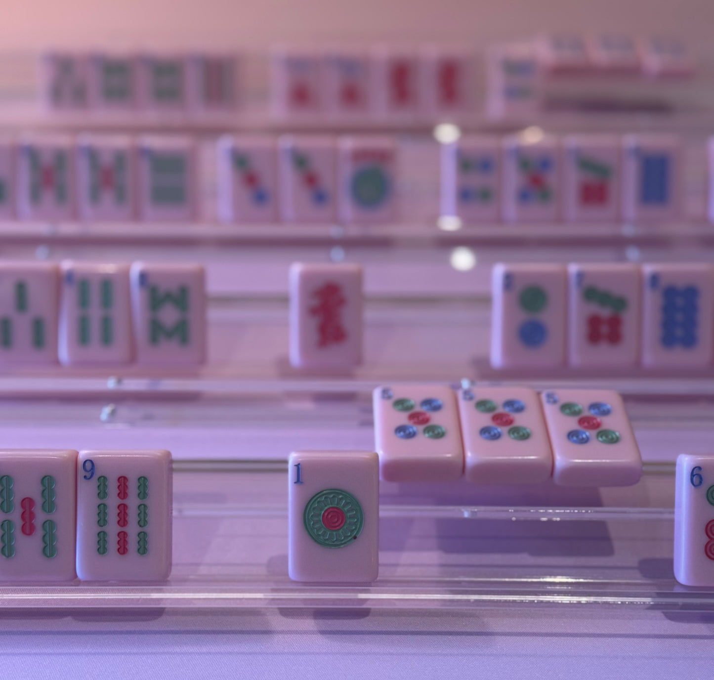 Lucite Racks and Pushers