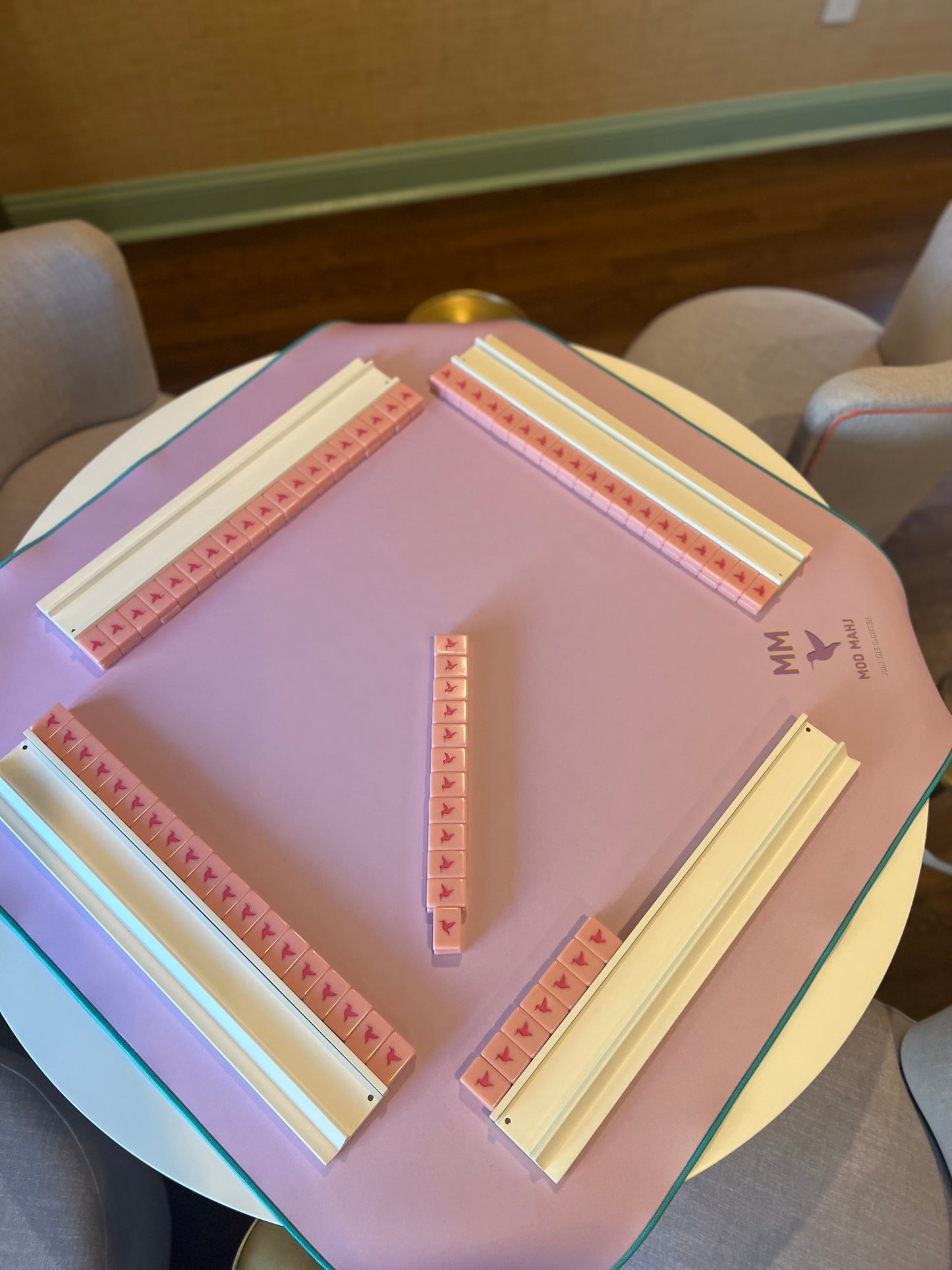 Mod Mahj Game Table Mat