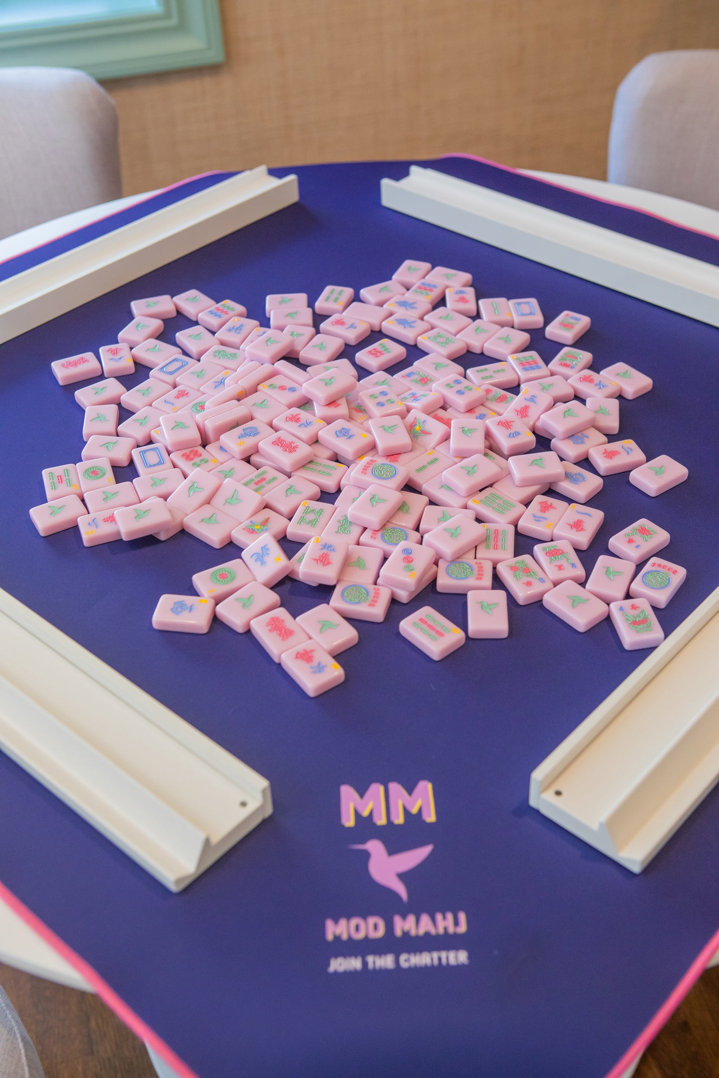 Mod Mahj Game Table Mat