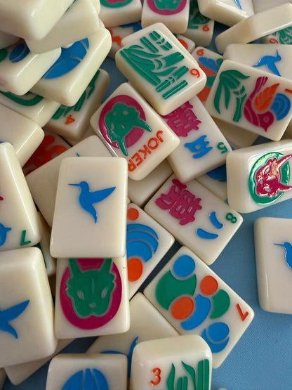 New Classic American Mahjong Tiles by Mod Mahj in Mod Ivory