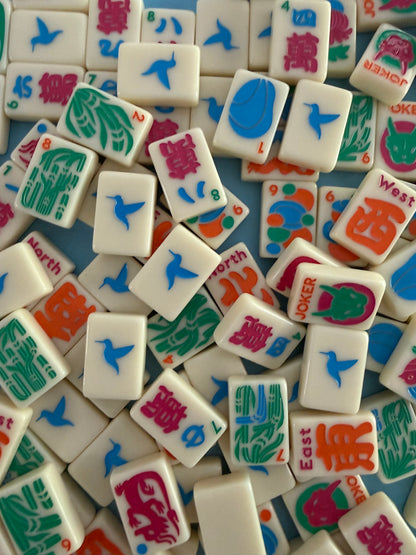New Classic American Mahjong Tiles by Mod Mahj in Mod Ivory
