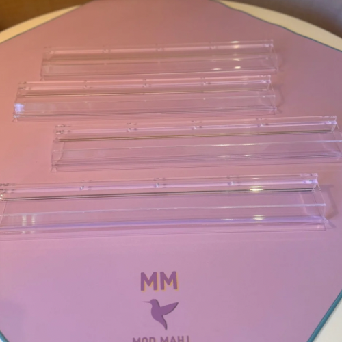 Lucite Racks and Pushers